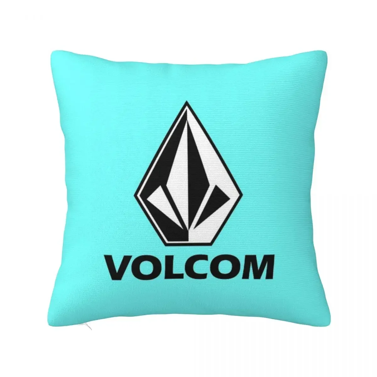 Volcom Logo (26) Square Pillowcase Polyester Pillow Cover Velvet Cushion Zip Decorative Comfort Throw Pillow For Home Car