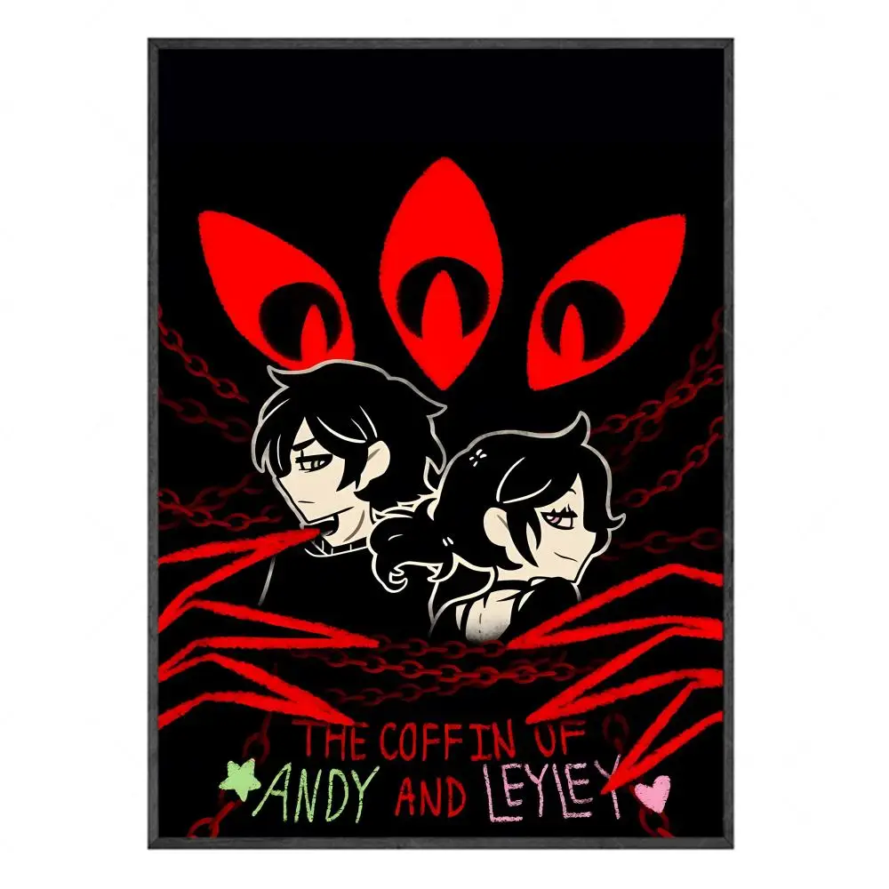 The Coffin Of Andy And Leyley Game Painting Calligraphy Poster Print Modern Decor Room Home Decor Canvas Art Pictures Home For L