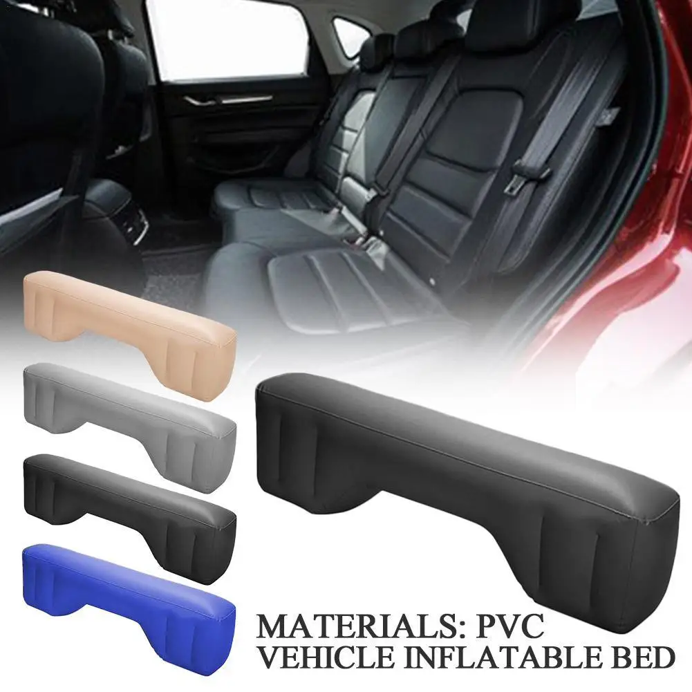 Car Inflatable Mattress Travel Air Bed Back Seat Filling Pad Car Footrest SUV Rear Plug Cushion Travel Artifact