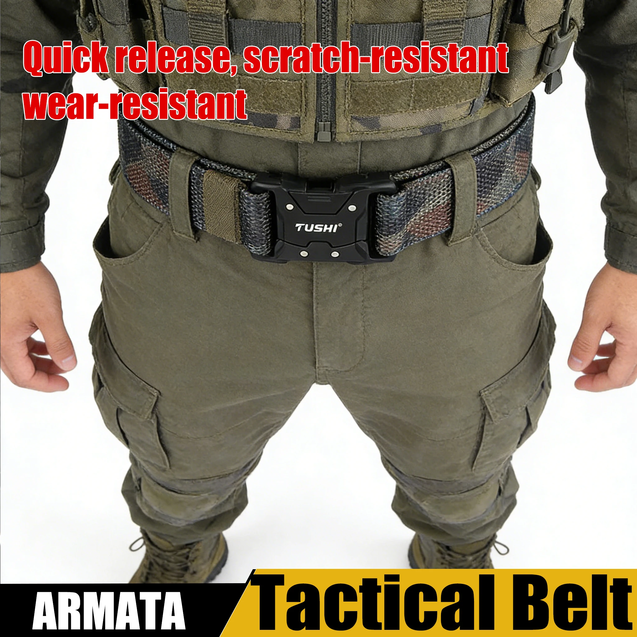 Men's Tactical Buck…