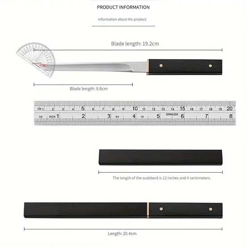 Utility Knife Slicing Meat Fruit Fish Knife Chef Cleaver Meat Chop Vegetable Kitchen Knives Hand Forge Boning Butcher Knife Tool