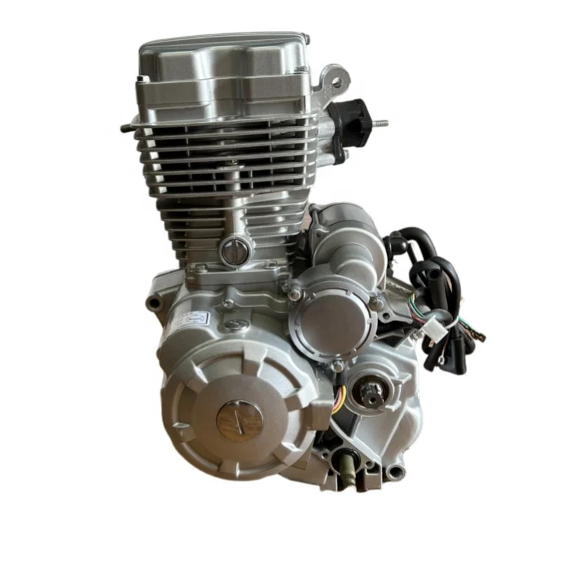 

One Cylinder Four Stroke Air Cooled Motorbike Engine Gasoline Motorcycle Assembly Engine For 150cc 200cccustom