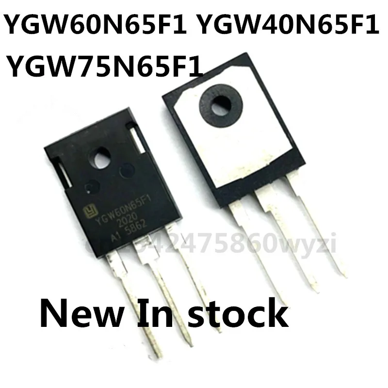 Original 2PCS/ YGW60N65F1 YGW40N65F1 YGW75N65F1 TO-247 Logic integrated circuit