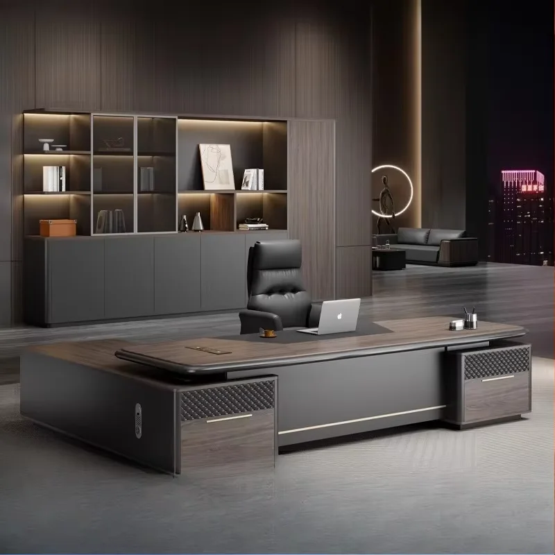 Cheap Strong Executive Desk Storage Asthetic Modern Luxury Executive Desk Cheap Drawers Mesa De Escritorio Office Desk Furniture