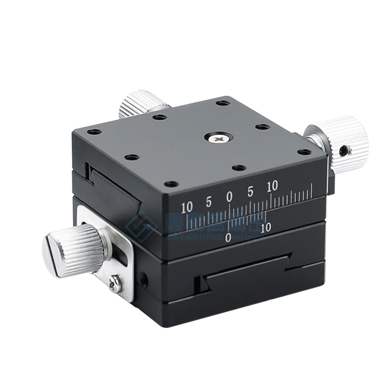 XYZ Three-Axis Precision Screw 40um Fine Adjustment Small Precision Manual Miniature Lead Screw Dovetail Slide