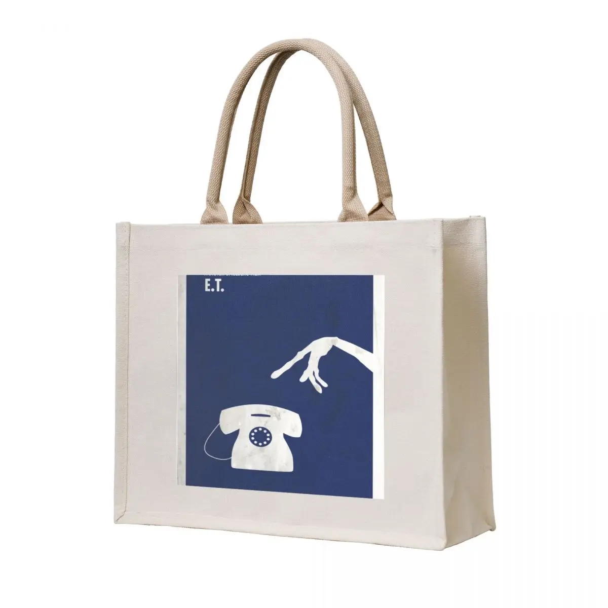 ET Minimal movie Poster Tote Bag foldable reusable bag hand bag ladies Custom