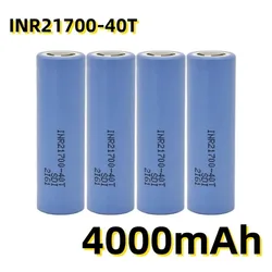 4000 mAh INR21700-40T Oryginalna bateria 21700 4000 mAh 30A 40 T 3,7 V Bateria litowo-jonowa o dużym rozładowaniu/dużej pojemności