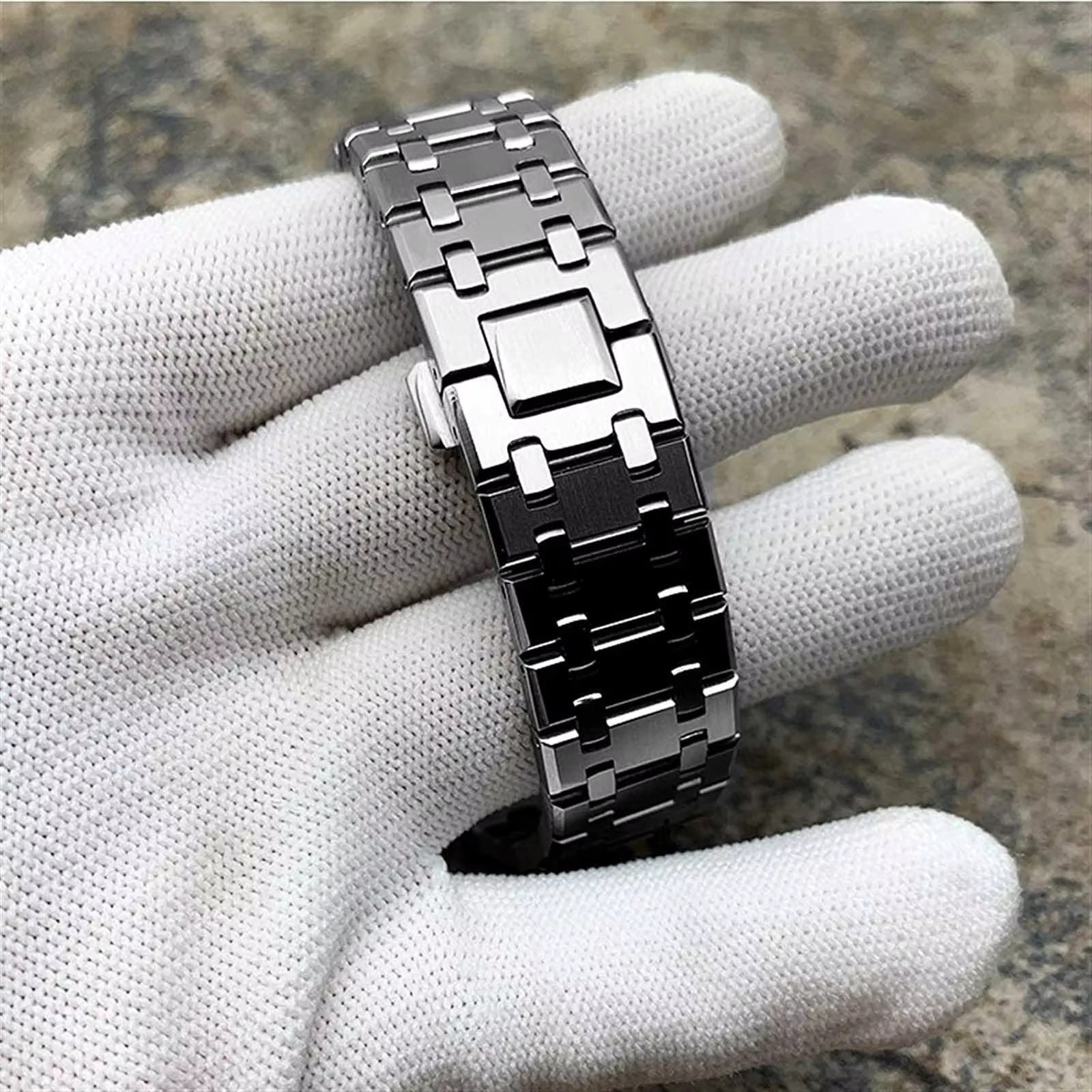 Stainless Steel Case & Watch Strap Replacement Mod Kit