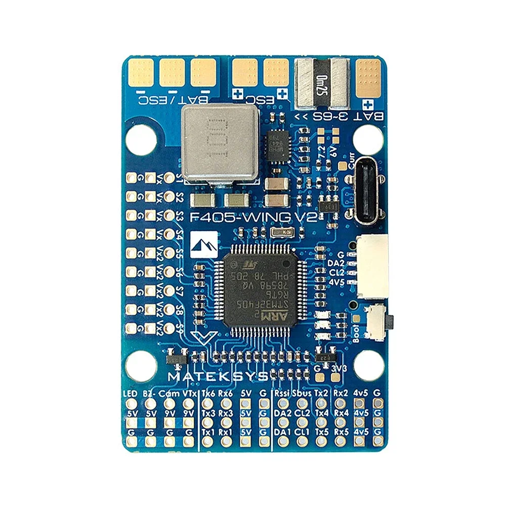 Matek Mateksys F405 WING V2 Flight Controller ICM42688-P Baro OSD Blackbox 3-6S สําหรับ ArduPilot INAV RC เครื่องบินปีกคงที่รุ่น