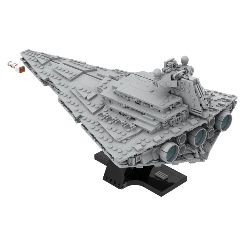 

1211pcs MOC Midi-Scale Imperial-Class Star Destroyer Star Battle Building Blocks Plastic Christmas toy Gift Educational Creative
