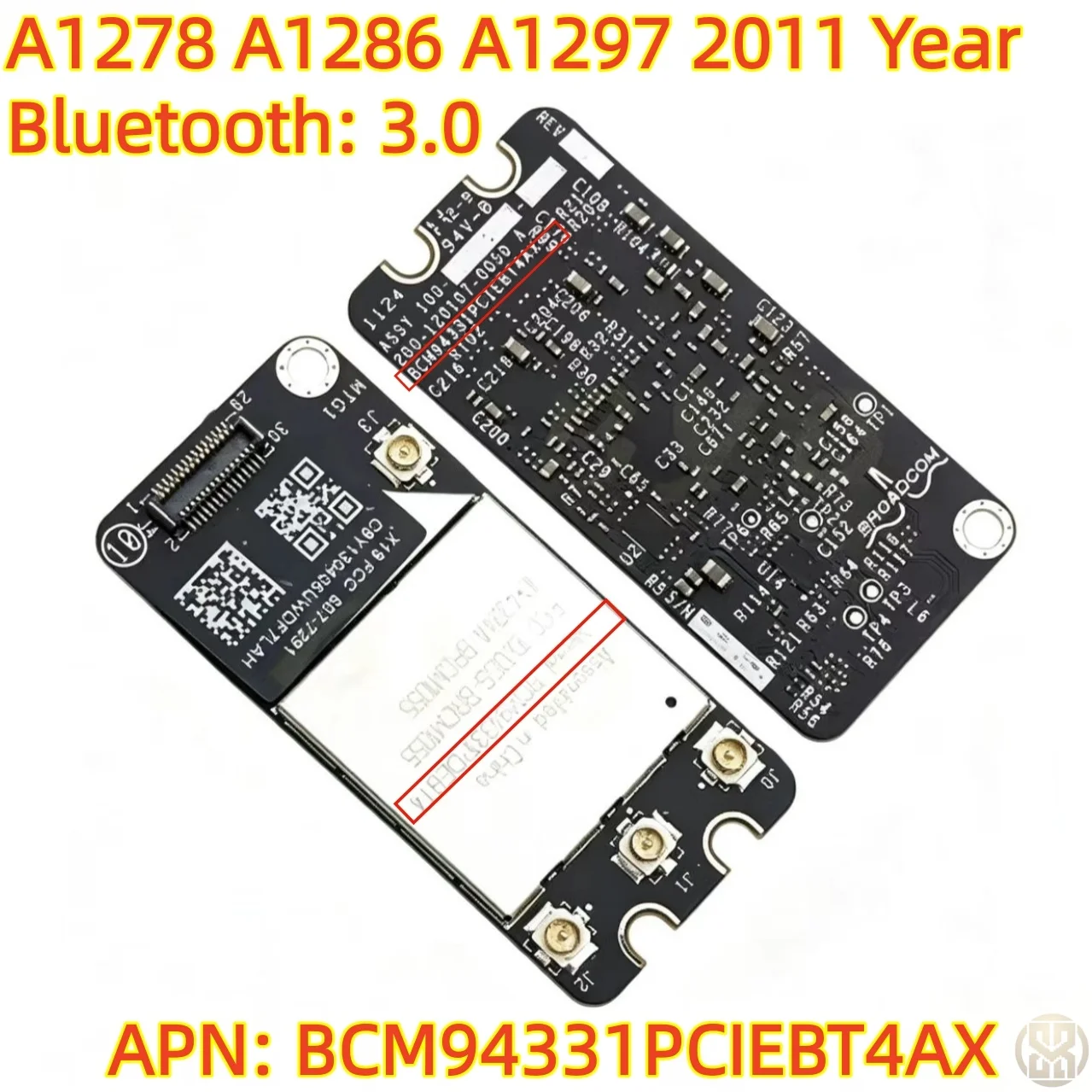 Tarjeta Original BCM94331PCIEBT4AX Airport WiFi Bluetooth 3,0 para MacBook Pro 13 "A1278 15" A1286 17 "A1297 2011