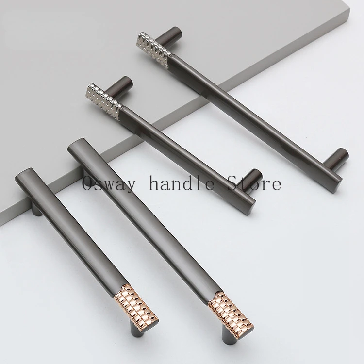 Creative Splicing Furniture Handle High Quality Kitchen Cabinet Door Handle Wardrobe Drawer Knob Home Decoration Hardware