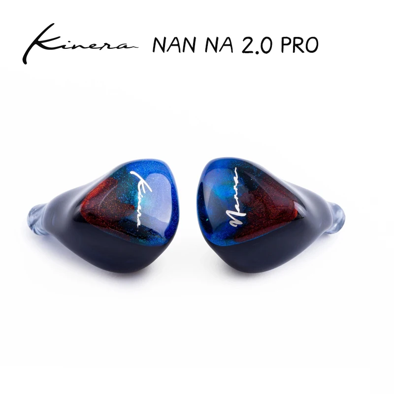 KINERA NAN NA 2.0 Pro 2EST+1DD+1BA Earphone HIFI DJ Monitor Earbuds with 2.5mm 3.5mm Adapter 2Pin Detachable Cable