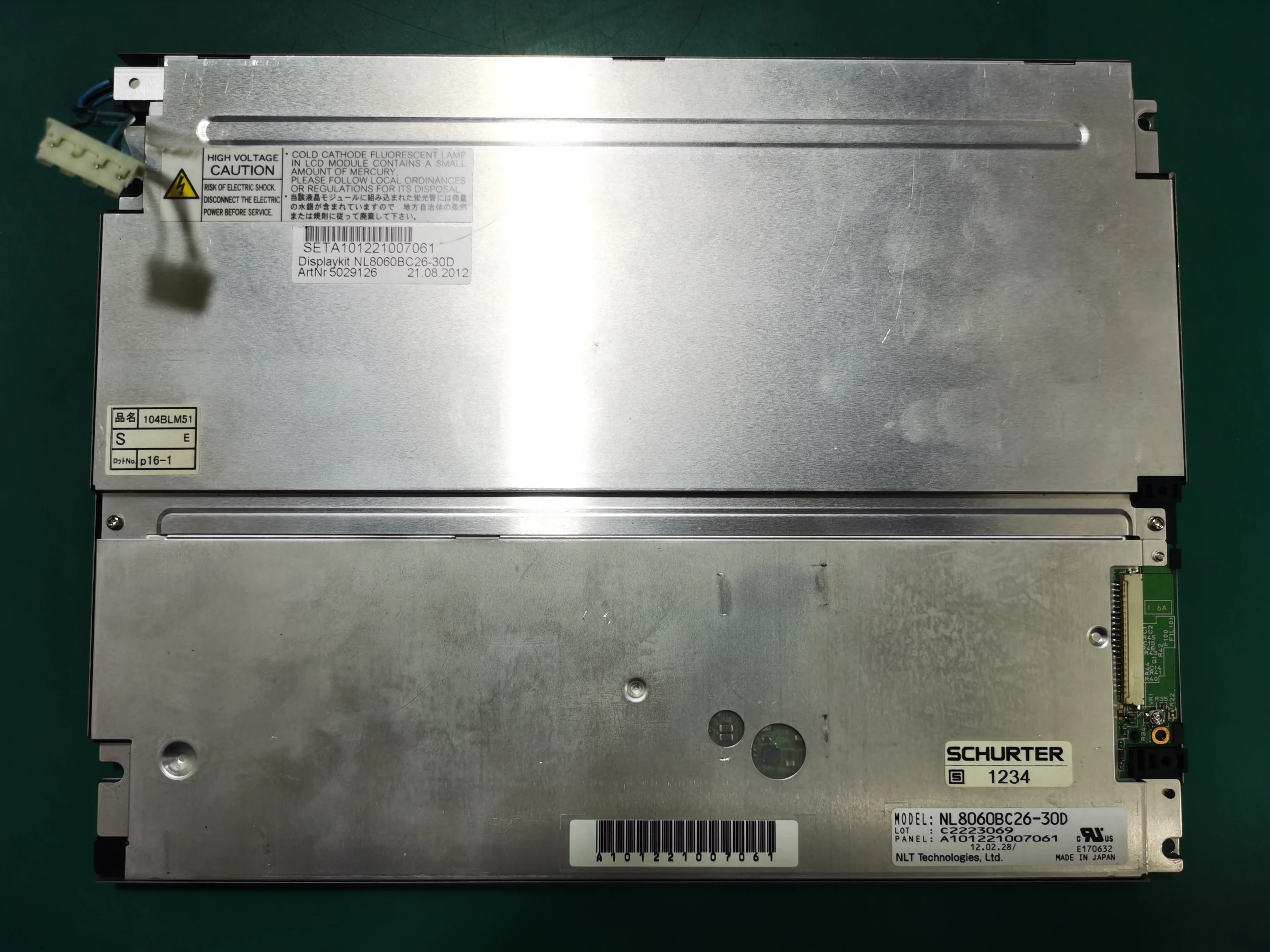 

Original NL8060BC26-30D 10.4 inch industrial screen, tested in stock NL8060BC26-30 NL8060BC26-30C NL8060BC26-30G