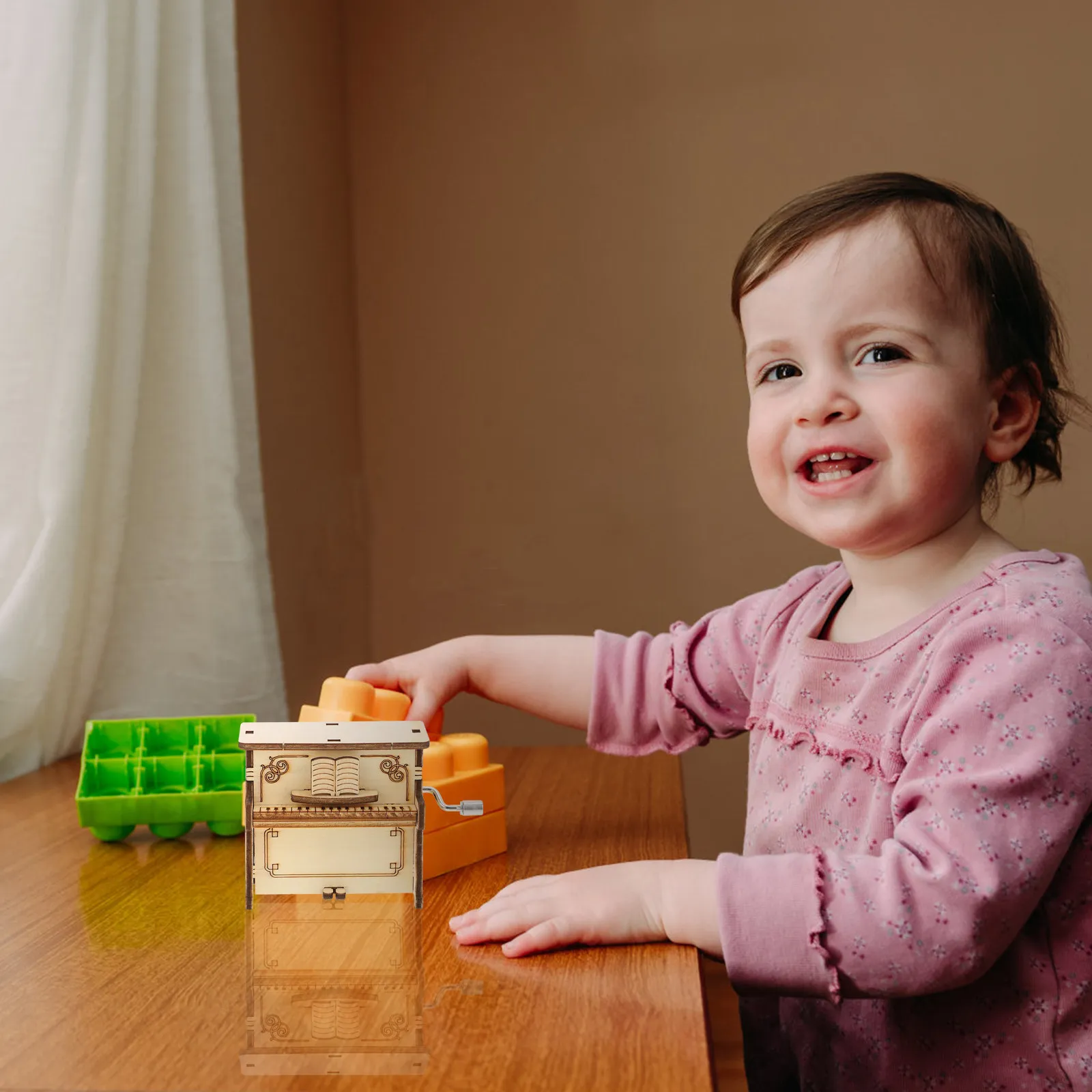 

Набор для сборки музыкальной шкатулки-пианино: деревянная развивающая игрушка-головоломка для самостоятельной сборки, настольное украшение, 3D-пазл для развития когнитивных навыков