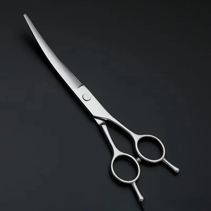Pet Grooming Scissors Dog Hair Tool Set Professional Trimming Scissors Bent Scissors  Haircutting Pet Clippers - view 6
