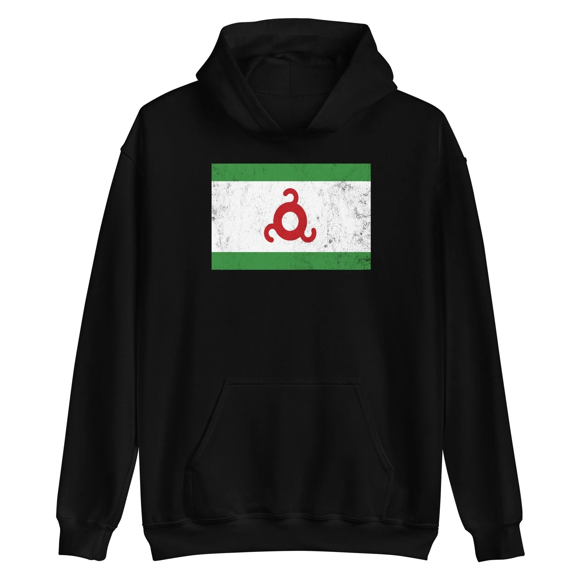 Ingushetia Flag Hoodie Men's and Women's Long Sleeve Sweatshirt Y2k Top Autumn Pullover Men Clothing Retro Sportswear Streetwear