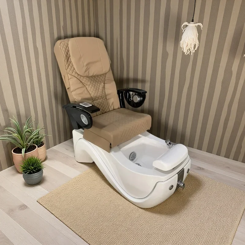 พรีเมี่ยม Salon Pedicure เก้าอี้สปาอ่างล้างหน้าเก้าอี้นวดเล็บมืออาชีพ Pedicura Profesional Mobiliario Reposapies เฟอร์นิเจอร์