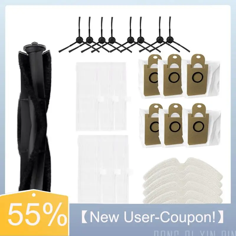 

【Fast Delivery】27 PCS For Lenovo T1s Pro/Proscenic M7 Pro/ Honiture Q6 Vacuum Cleaner Accessories Replacement Parts
