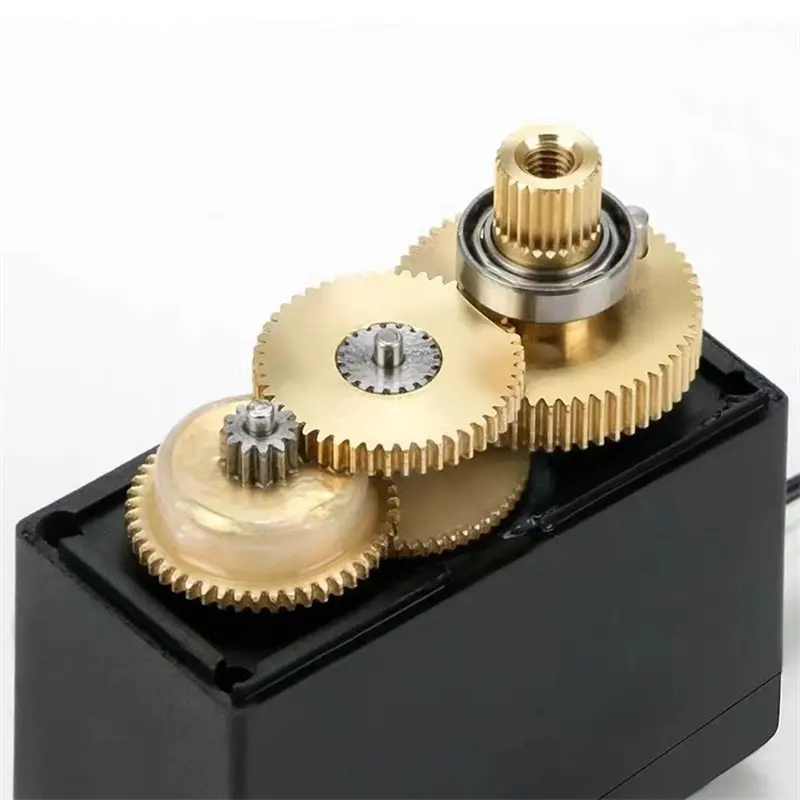 25KG High Torque Digital Servo Full Metal Gear Waterproof Anti-Burn All-Purpose for RC Car Boat Climbing Robot Arm