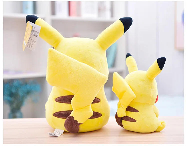 20/30/40/50CM original Pokemon Pikachu Plush Toys Pillow Cartoon  Anime Elf Plush Doll Soft Stuffed Kawaii Kids Doll toys Gift