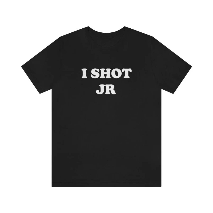 VintageI Shot JR T-Shirt, Who Shot JR? J.R. Ewing, Dallas, TV Show, 80s, Larry Y2K Men Short-sleeved Loose Casual Printed Top