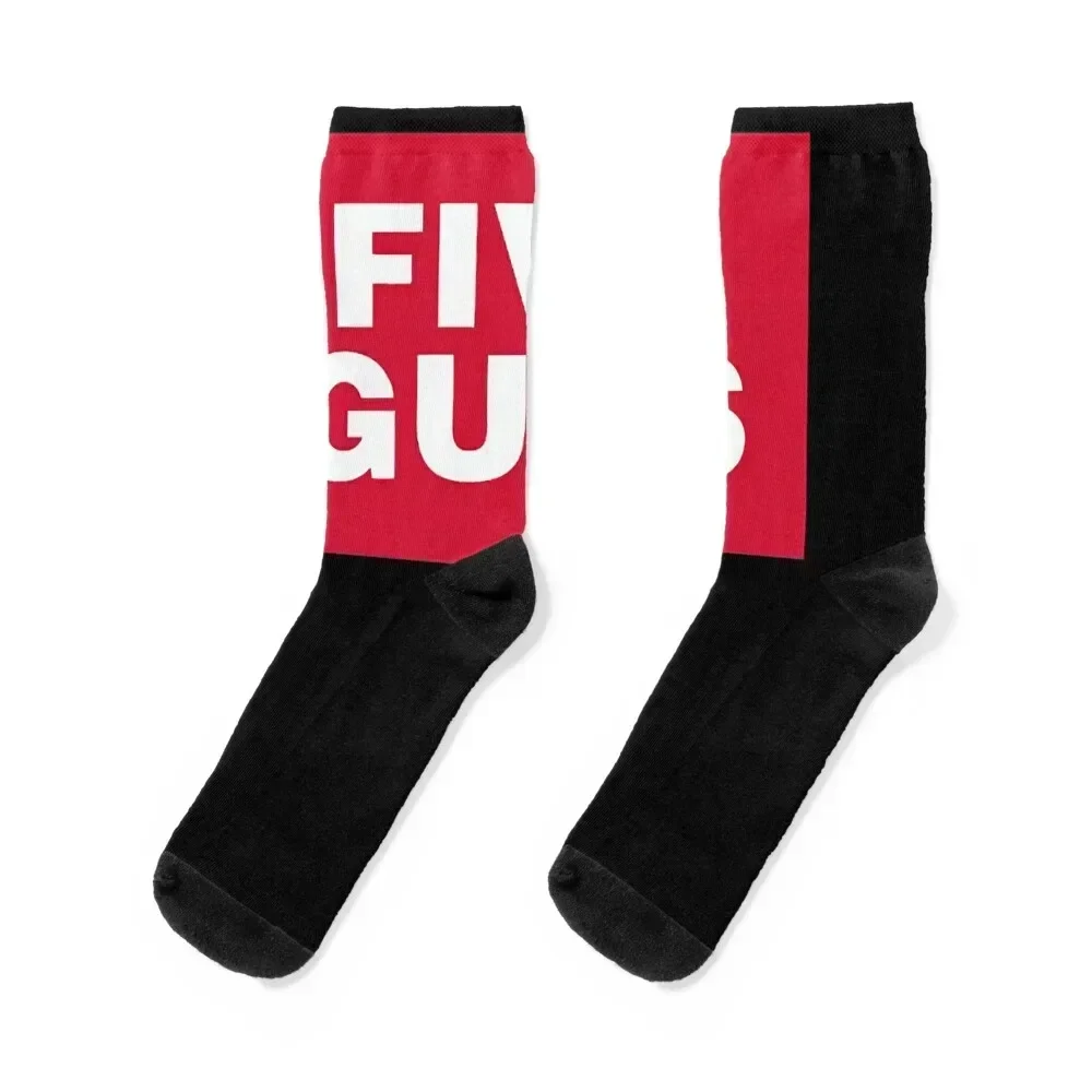 

Five Guys Logo Essential Socks new in's tennis cycling christmas gift Girl'S Socks Men's