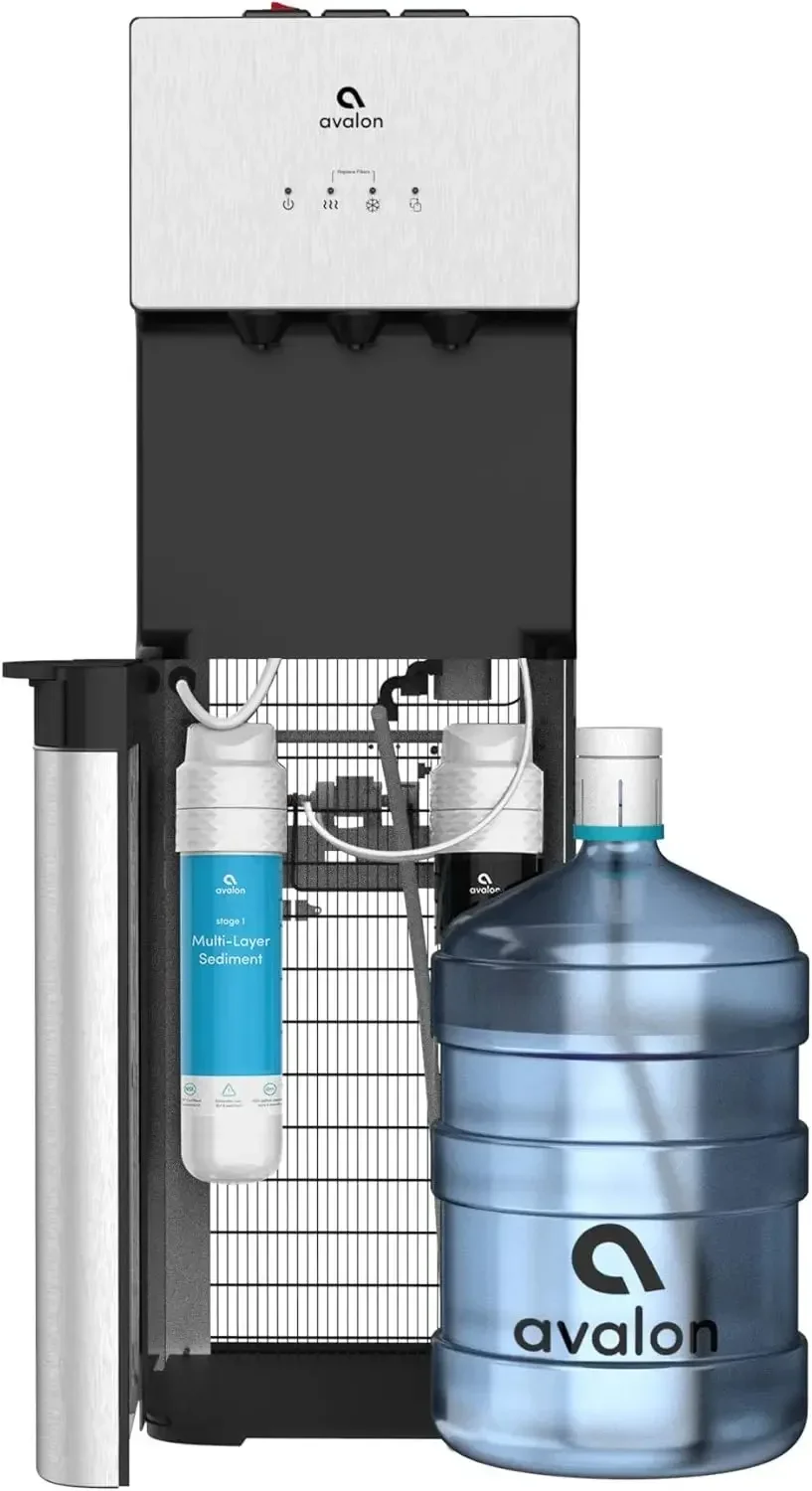 Bottom Loading Water Cooler Dispenser with BioGuard-3 Temperature Settings-UL-Filtered