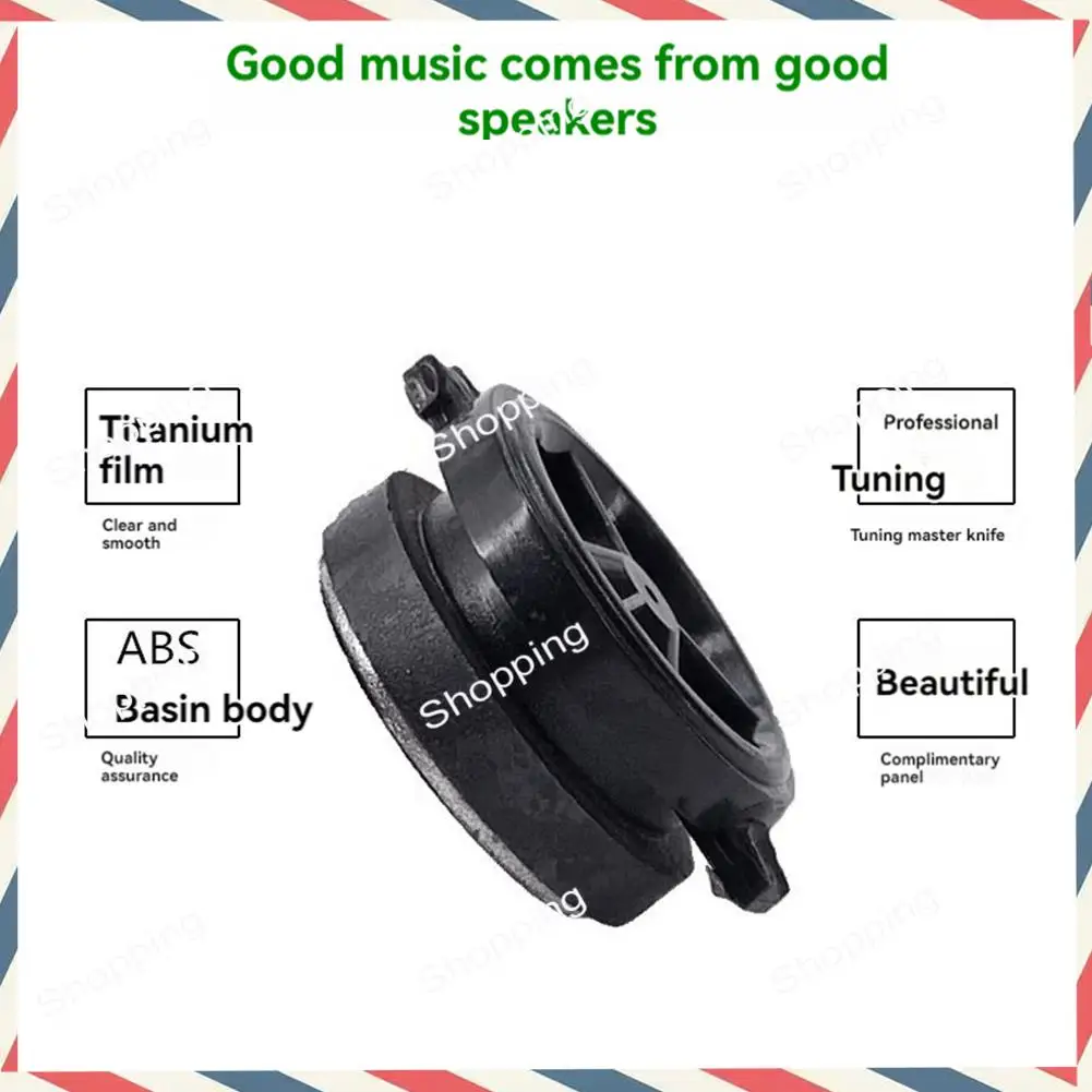 

M20K 2PCS 1.5 Inch Super Tweeter 4Ω 3W Titanium Film Tweeter Loudspeaker Hifi Speaker For Car Speaker DIY Modification