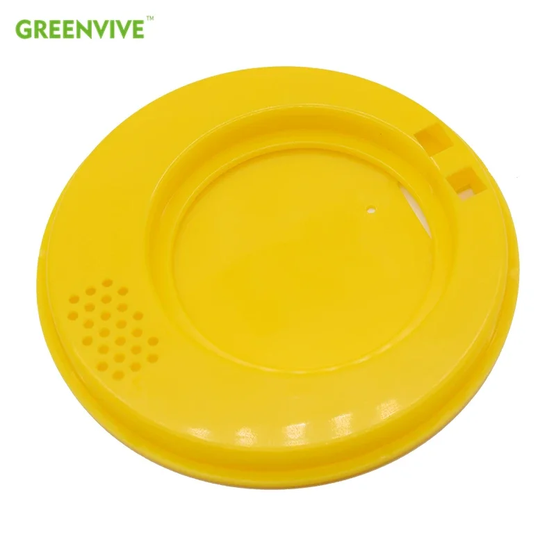 4PCS Round Plastic Bee Escape 2 Way Beehive Door Escape Beehive Box Door Anti-Escape Hive Gate Bee Box Entrance Beekeeping Tools