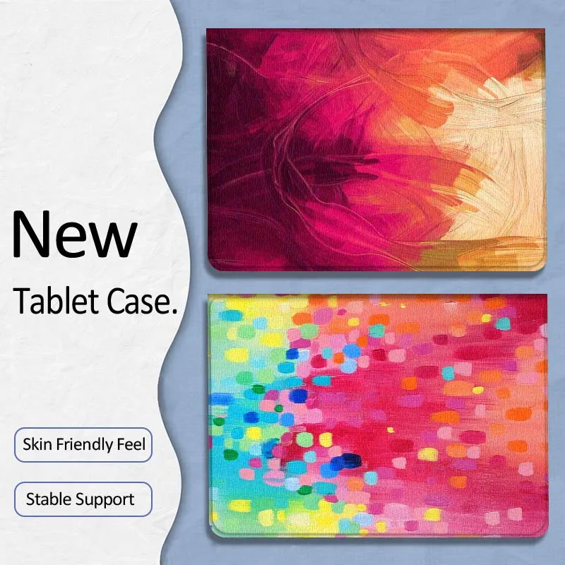 

Дизайнерский цветной чехол с художественным рисунком для Samsung Galaxy Tab A7 A A8 A9 A11 S6 S11 10.1 10.4 10.5 дюймов Lite Plus, мягкий чехол для планшета