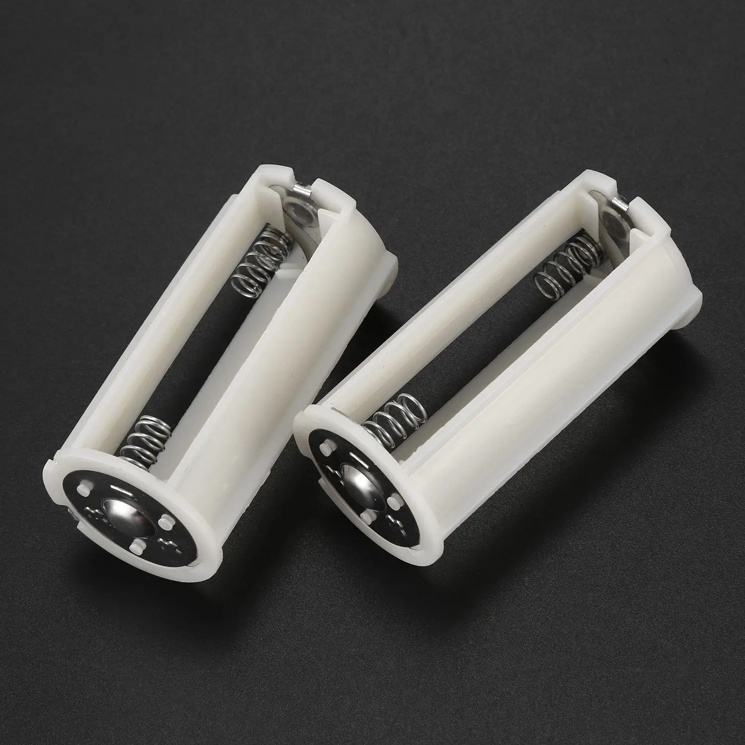 ABZV-シリアル接続 円筒形 3x 1.5V 単三電池プラスチック ホルダー 5 個