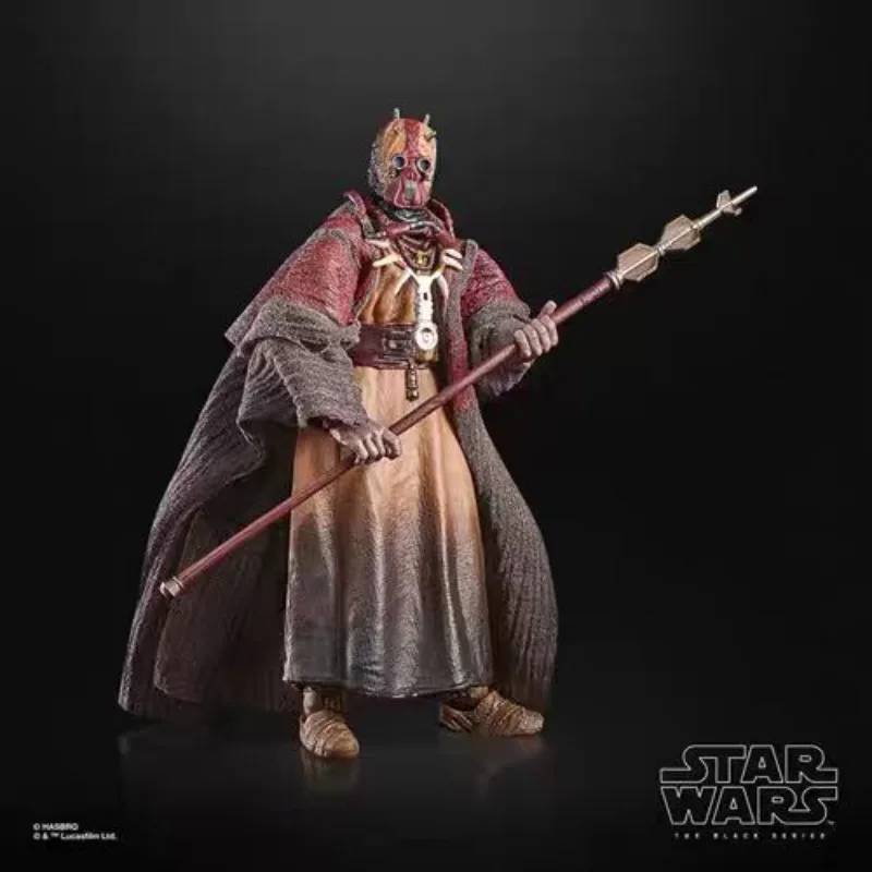 

Original Hasbro Star Wars The Black Series The Book of Boba Fett Tusken Chieftain Anime Figure Collection Toys Ornaments