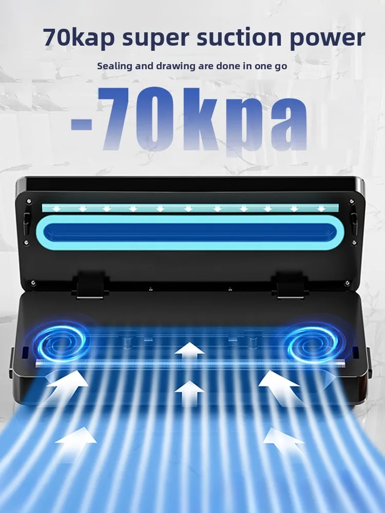 Automatic household vacuum sealing machine food packaging small