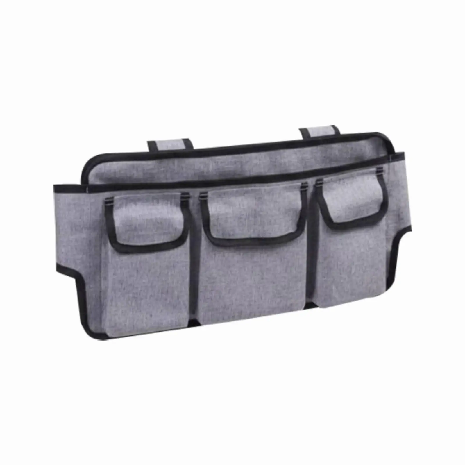 Rollator Walker Pouch Organizer Bag for Seniors with Zipper Pocket Water Resistant Oxford Storage Pouch for Bedside Toilet