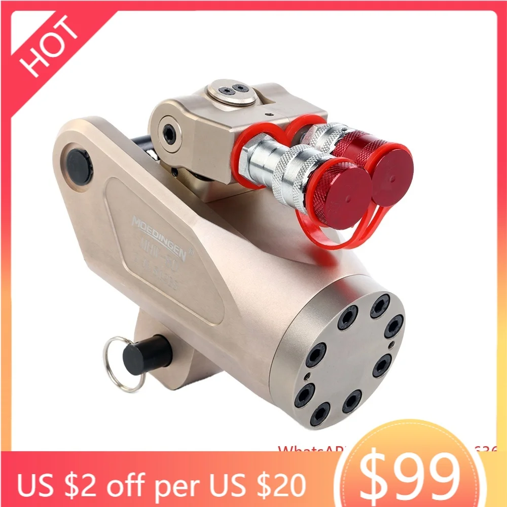 Factory Price MHW-8 Cylinder CE ISO Anti-Corrosion Alloy Hexagon  Cassette  Hydraulic Torque Wrench Other Hydraulic Tools