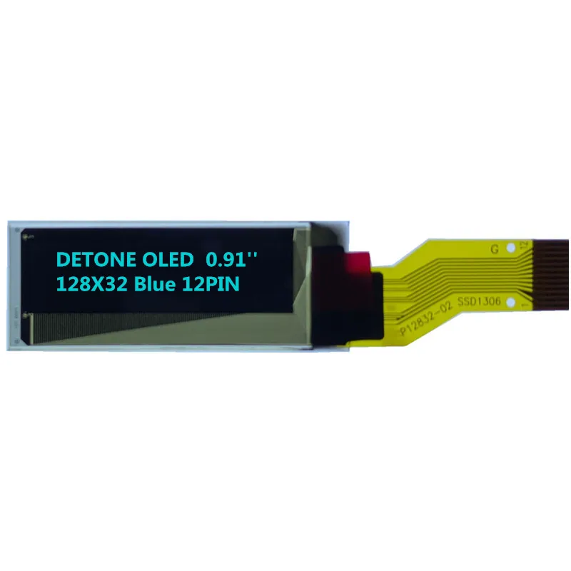 For Ledger Nano S Replacement Screen Parts 0.91 Inch OLED Display Module SSD1306 SPI 128x32, 12Pin PMOLED Panel image 6
