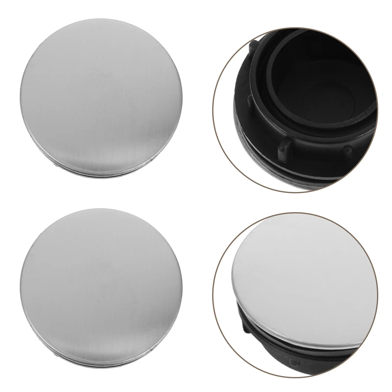 

Набор из 8 заглушек для отверстий в раковине, 35 мм, из нержавеющей стали, универсальные заглушки для кухонной раковины, для отверстий под смеситель, дозатор мыла, распылитель, для столешниц