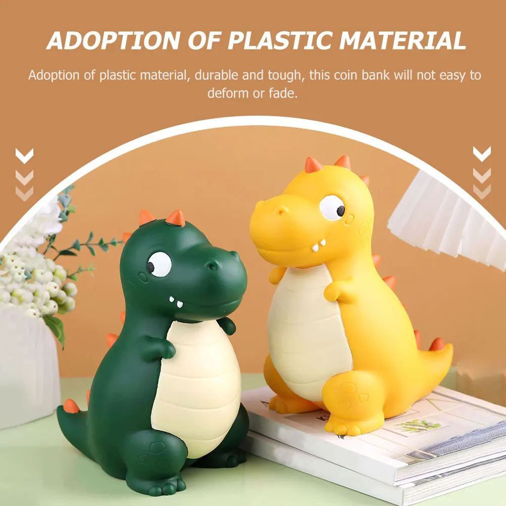 恐竜貯金箱 子供用 男の子 女の子 大容量貯金箱 コイン紙幣を節約 貯金箱 装飾保育園ギフト クリスマス