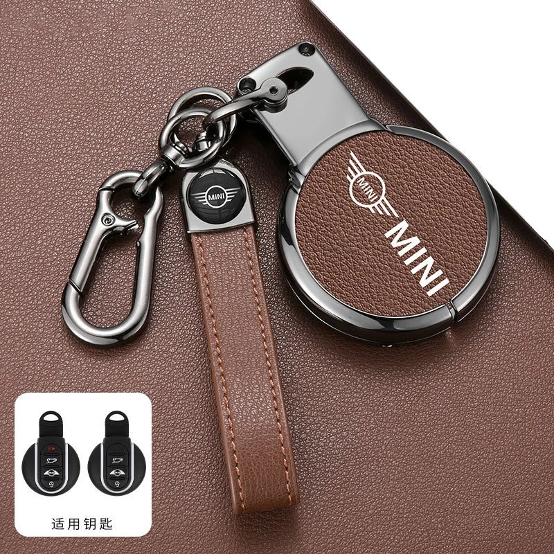 Zinc Alloy Car Key Case Cover Shell Fob For BMW MINI COOPER S ONE JCW F54 F55 F57 F56 F60 CLUBMAN COUNTRYMAN Keychain Accessory