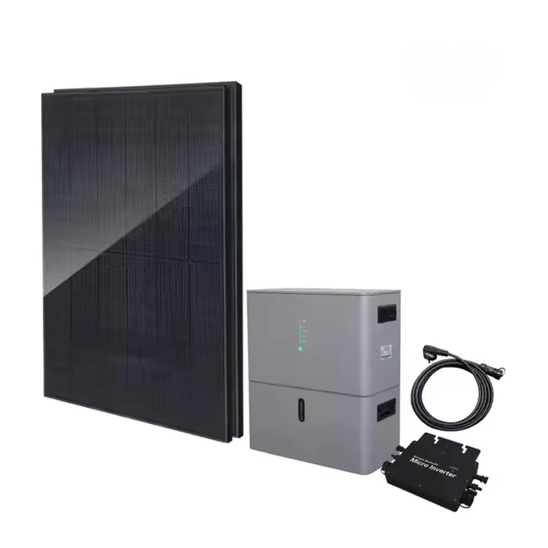 800W 1600W 2000W Balcony PV System, Expandable Module, Plug-and-Play Outdoor Emergency Backup