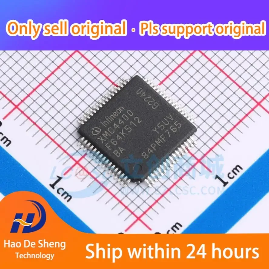 

1 шт./лот XMC4400F64K512BAXQMA1 64TQFP новый оригинальный в наличии