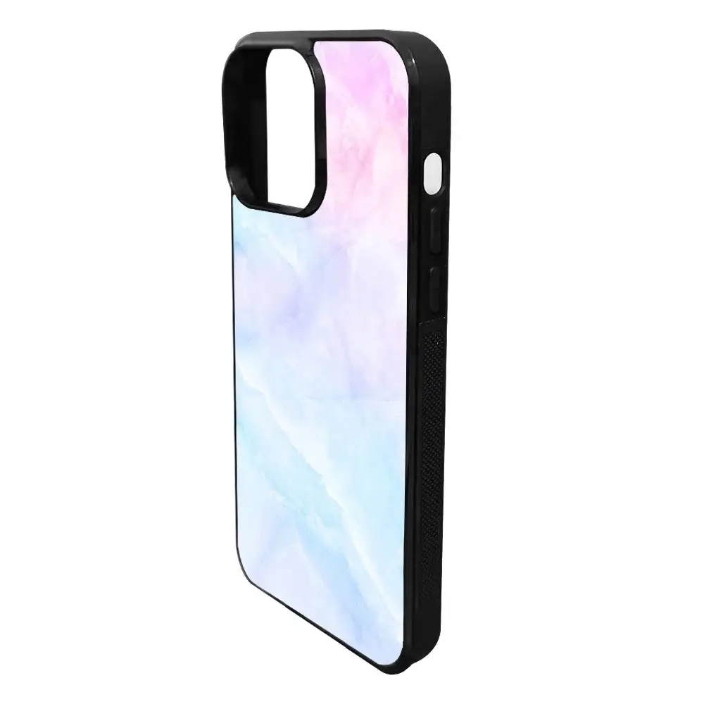 1pc Pastel Marble Phone Case Magsafe For IPhone 17 16 15 14 13 12 Pro Max Plus Air Hard Shell Full Cover Silicone Anti-fall