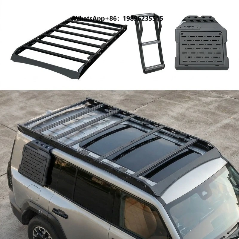 Roof Rack Side Box Side Ladder Aluminum Roof Rack