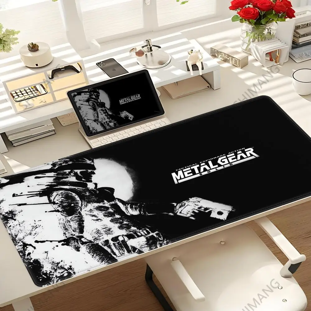 

Metal Gear Solid Pc Mat Pad Mouse for Computer Keyboards Accessories Non-slip Mat Mousepad Gamer Rug Mausepad Gaming Laptop Pad