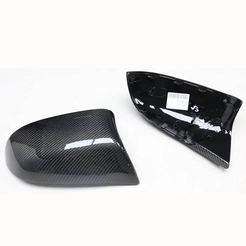 Carbon Fiber Fibre Side Mirror Cover Caps For  X3 X4 X5 X6 X7 G01_05_06_07_08