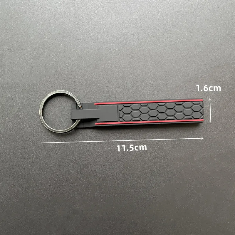 1Pcs GTD Keychain Keyring Soft Hand Car Logo Silicone Key Chain Ring Key Holder For VW GTD GTI GOLF 5 6 7 MK4 MK5 MK6 MK7