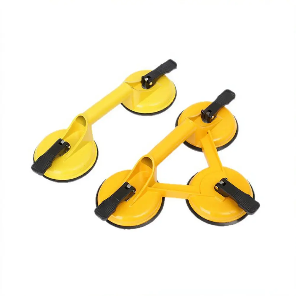 Professional Aluminum Vacuum Gripper For Smooth Glass Tiles Flooring Moving Heavy Duty Manual Installation Lifting Tool