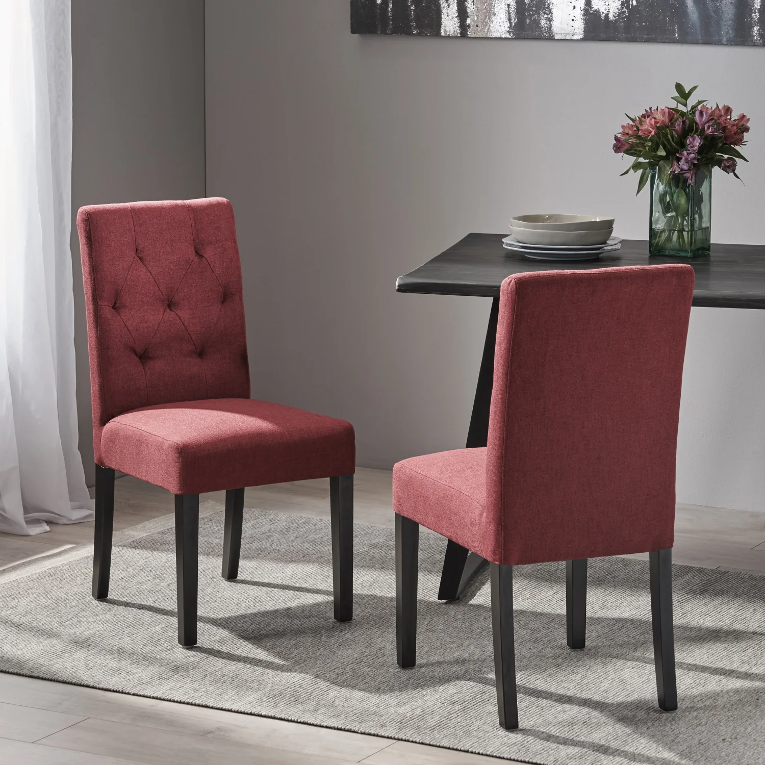 

ANGELO TUFTED DINING-BUTTONS