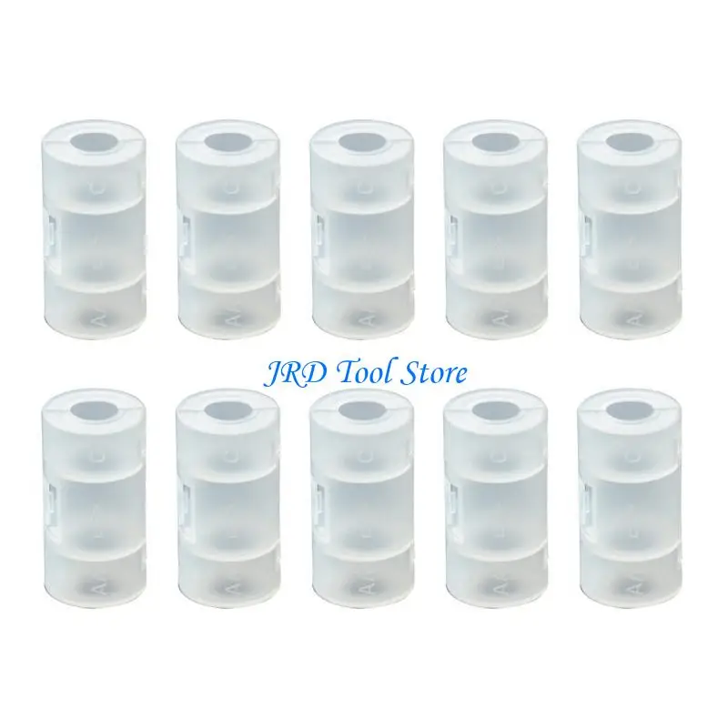 A2UD AAA to AA Battery Converter AA to C Battery Adapter Converter Holder Energy Save